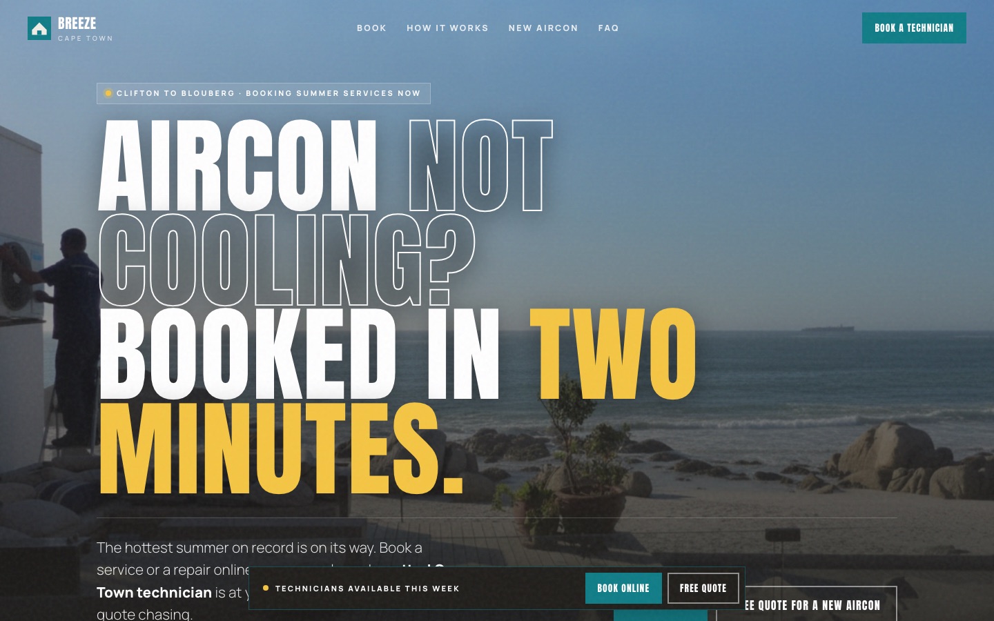 The Breeze website